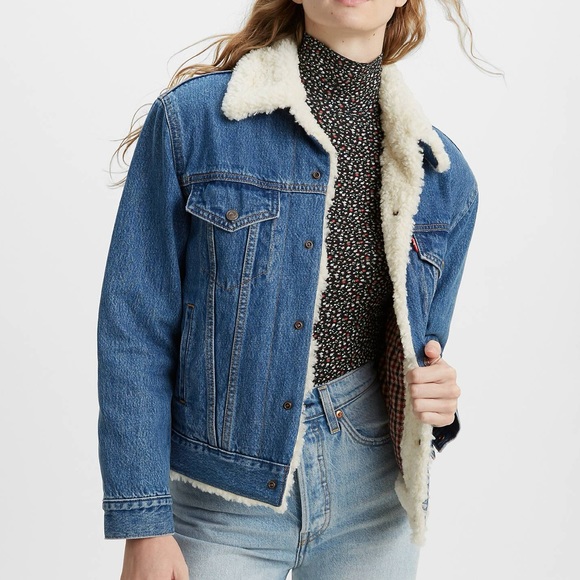 90S SHERPA JACKET - Picture 1 of 2